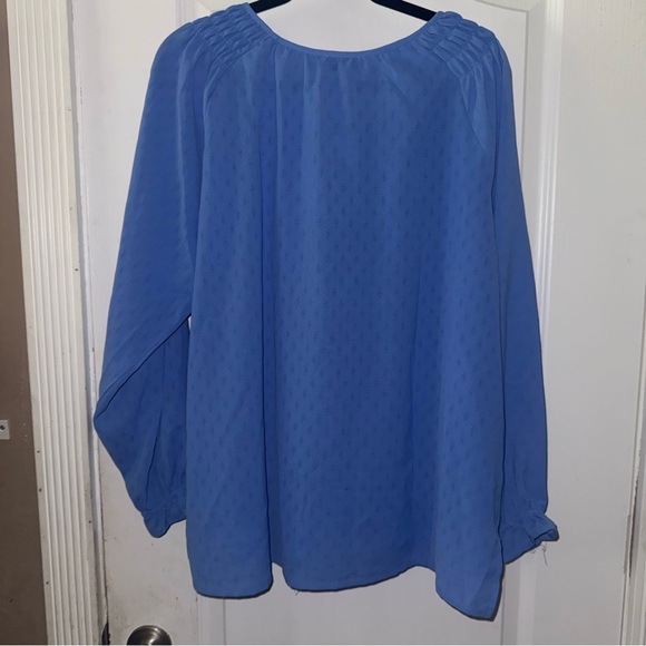 Jessica Simpson Light Blue Blouse Size XL - Picture 7 of 12